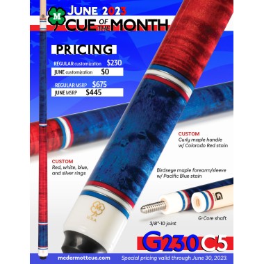 JUNE 2023 CUE OF THE MONTH G230C5 