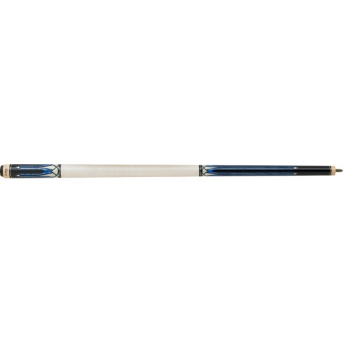 Action - Exotics 136 - Ebony stain W/white & blue design