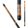 Action - Exotics 54 Pool Cue Elegant cue w/alternating b&w and turquoise designs