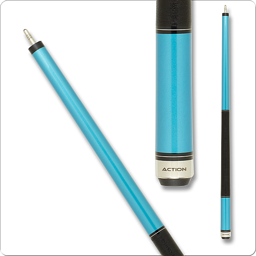 Action ACTMS03 Masse Cue 25oz Metallic Cyan Blue