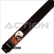 Action ADV120 Adventure Series Cue stacked skulls with snake