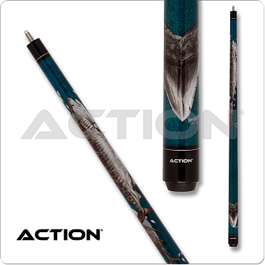 Action ADV123 Adventure Series Teal stained maple, shark design