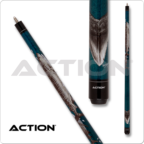 Action ADV123 Adventure Series Teal stained maple, shark design