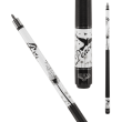 Athena Cues - ATH48 White with black dandelion and bird Peace design