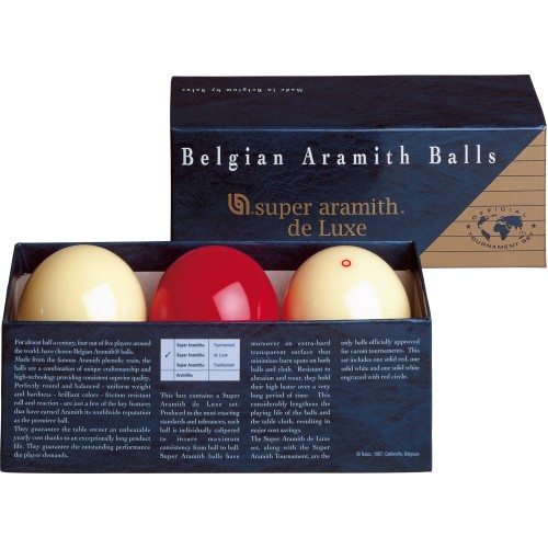 Super Aramith Carom Deluxe Ball Set BBACDLX