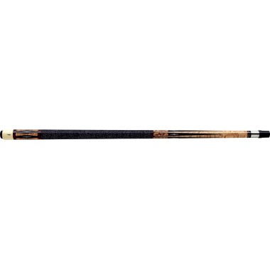 Schon - CX48 Pool Cue - Birdseye maple with six ebony points, Cocobolo base