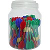 Bucket of 100 darts - steel tip