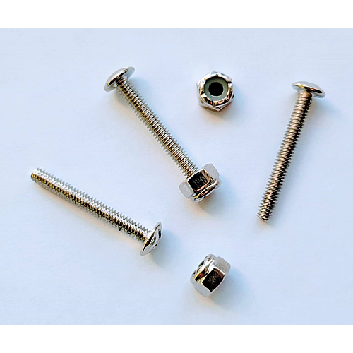 Foosball - Screws/Nuts for Foosball Men Pack of 3