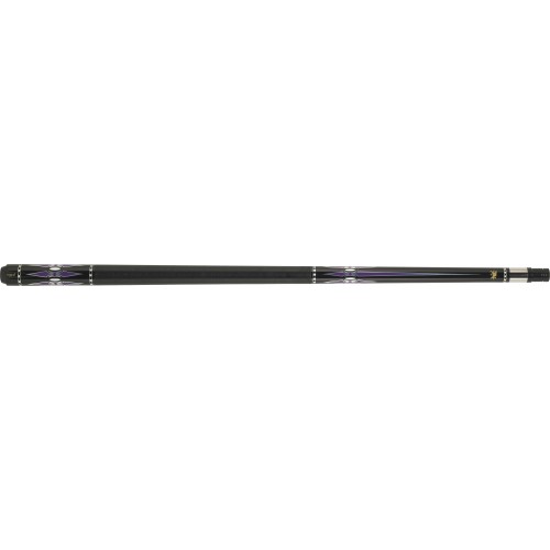 Griffin - GR48 - Black with purple and silver reflective overlay points