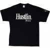 Hustlin Black T Shirt 8 Ball Rack HUST01