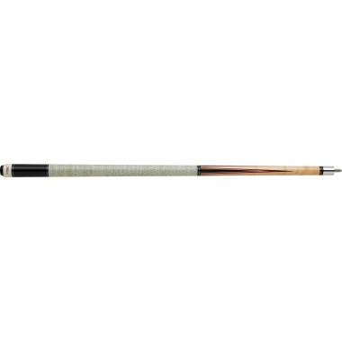 Action - Inlays 12 Pool Cue - Birdseye Maple w/dark chocolate and black spliced inlay points