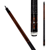 Joss JOS204 Pool Cue - Reddish brown stained maple accented with Joss diamonds and holly