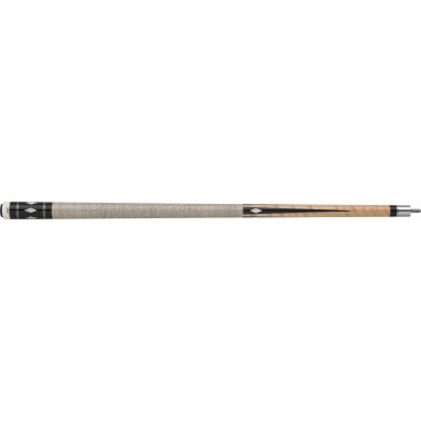 Joss - 44 Pool Cue - Curly Maple with Ebony