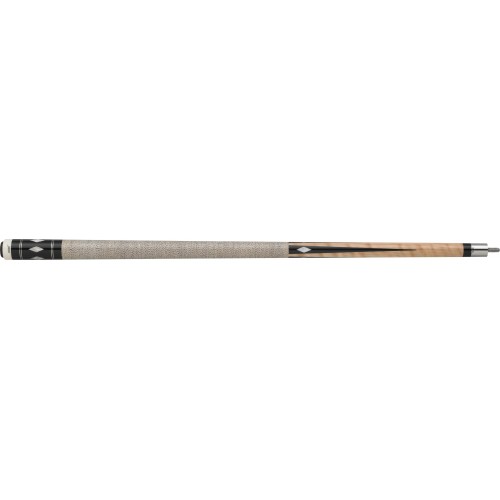 Joss - 44 Pool Cue - Curly Maple with Ebony