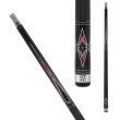 Katana Black with red pearl inlays KAT14