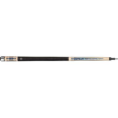 Lucasi - LHC97 Pool Cue - Birdseye maple with five floating blue luster point inlays