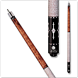 Lucasi LZE9 Custom Series Cue Walnut stained Birdseye maple