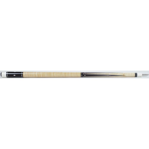 Nitti Ebony Birdseye maple and 3 veneers Pool Cue