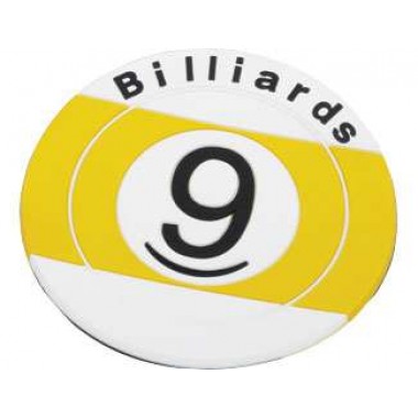 Rubber 9-Ball NICR02 Coaster