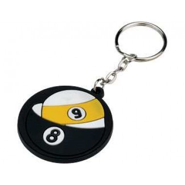 Key Chain - Rubber 9 & 8