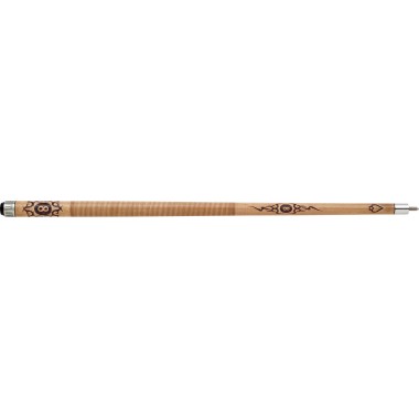 Outlaw - 08 Pool Cue - 8 Ball and tribal