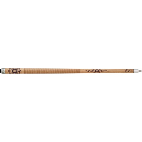 Outlaw - 08 Pool Cue - 8 Ball and tribal