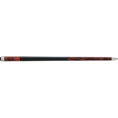 Outlaw - 21 - Cherry 8-Ball w/ Flames Pool Cue