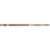 Outlaw OL42 Pool Cue Brown stained Maple with longhorn skull and tribal inspired designs