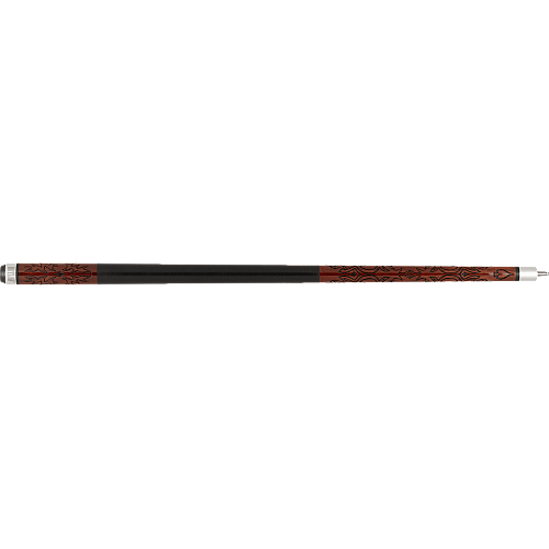 Outlaw OL54 Pool Cue Cherry stained maple Cowboy Boot Style design