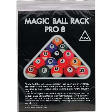 Magic RKMBR89 8, 9 & 10-Ball Combo Rack