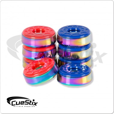 Shuffleboard Rainbow Titanium Pucks