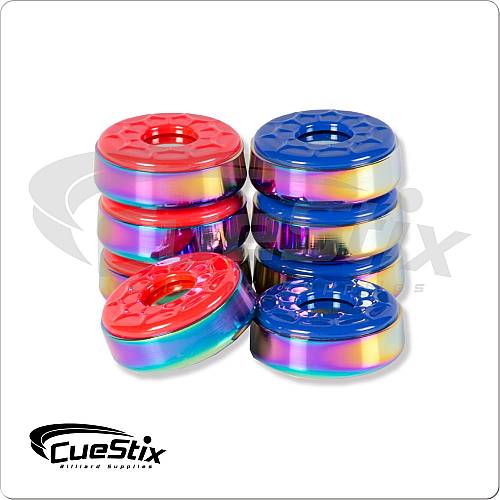 Shuffleboard Rainbow Titanium Pucks