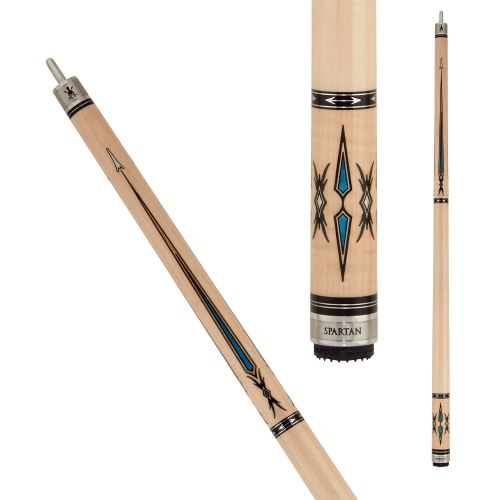 Spartan SPR04 Pool Cue Natural Tiger Stripe Maple