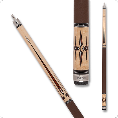 Spartan SPR11 Cue - Brown Leather wrap