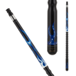 Stealth - Blue Flames Cue (H3BL-D) Pool Cue STH04