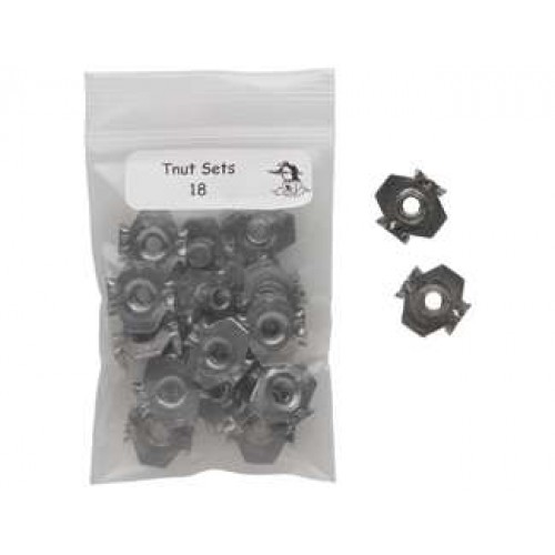 T-Nuts TPVTN 1/4" Bag of 20