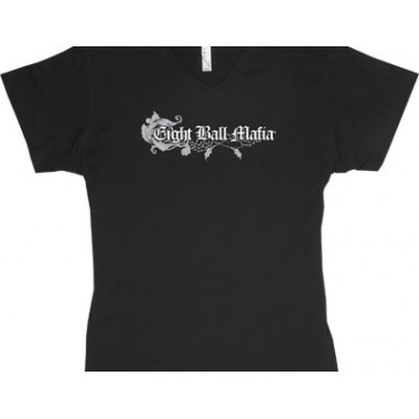 Eight Ball Mafia TSEBM05 T-Shirt V Neck womans