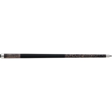 Voodoo 11 - Grey with Skulls and Spiderweb Pool Cue