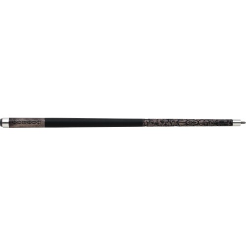 Voodoo 11 - Grey with Skulls and Spiderweb Pool Cue