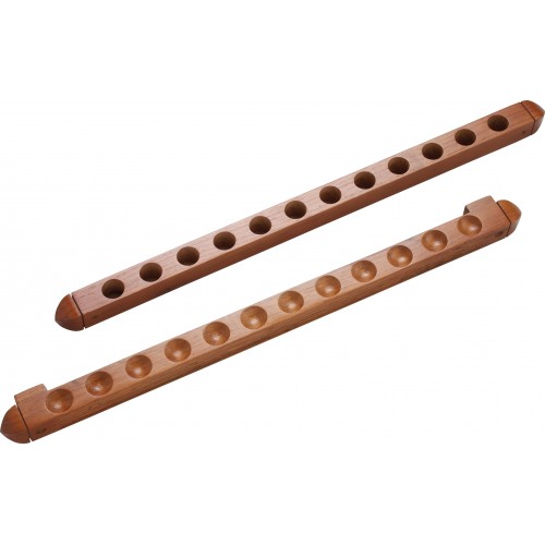 12 Cue Wall Rack/2 pc Holes WR2P12H